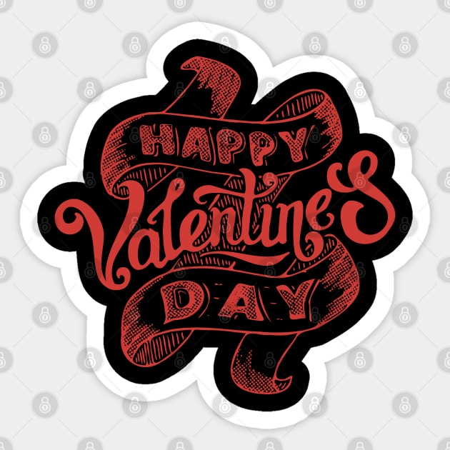 Happy Valentines Day Sticker by Clothes._.trends